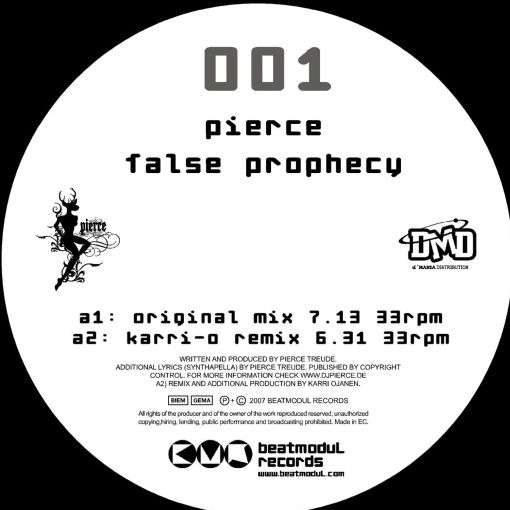 BMR001 - Pierce - False Prophecy